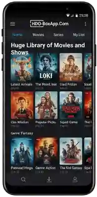 Huge Library of Movies and Shows